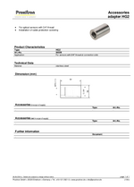 Proxitron cable protection hose adapter