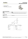 Proxitron Mounting Bracket